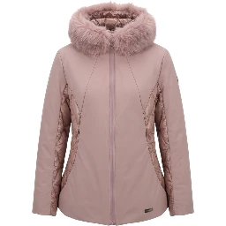 Pink Nylon Women Jacket
