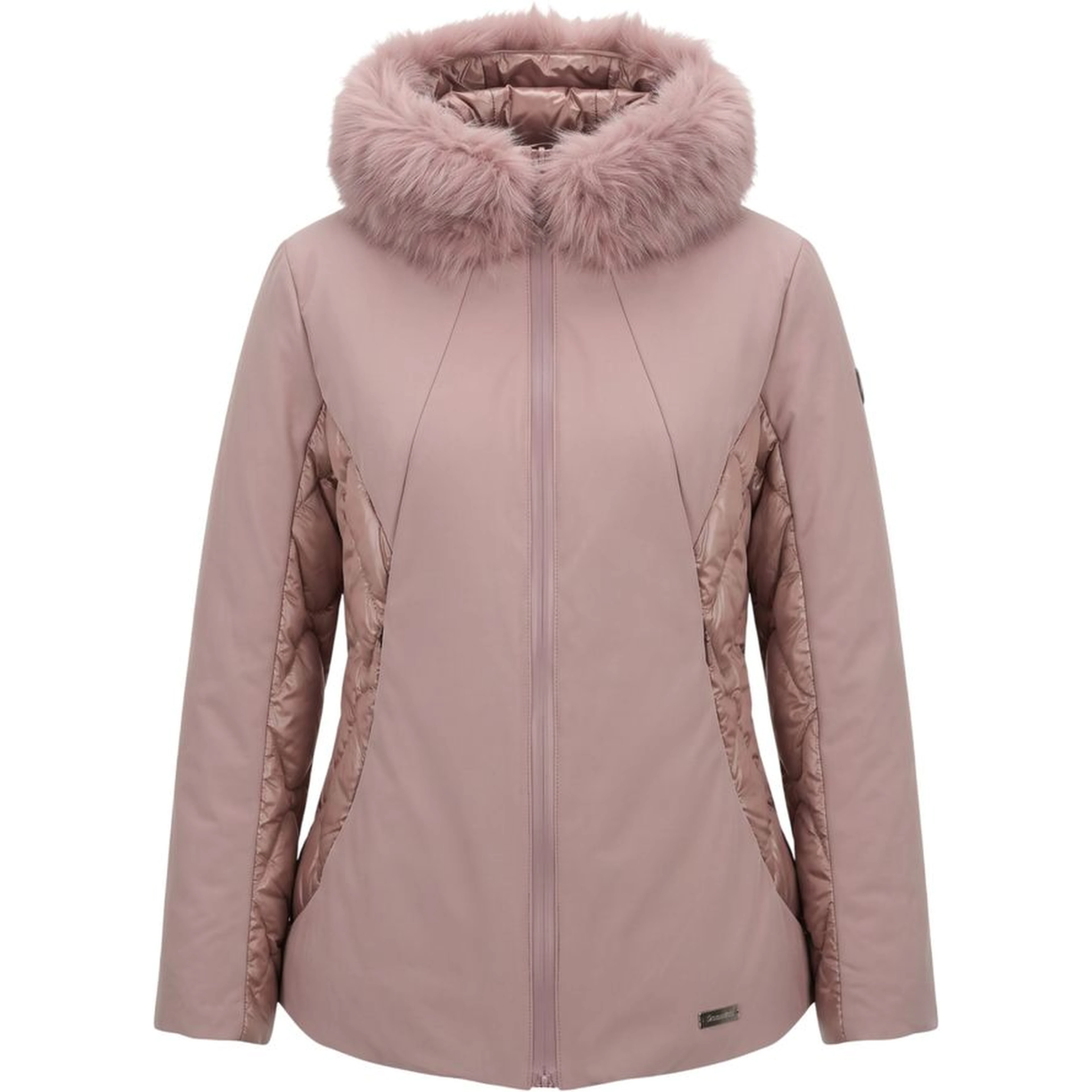 Pink Nylon Women Jacket