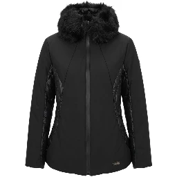 Black Nylon Women Jacket