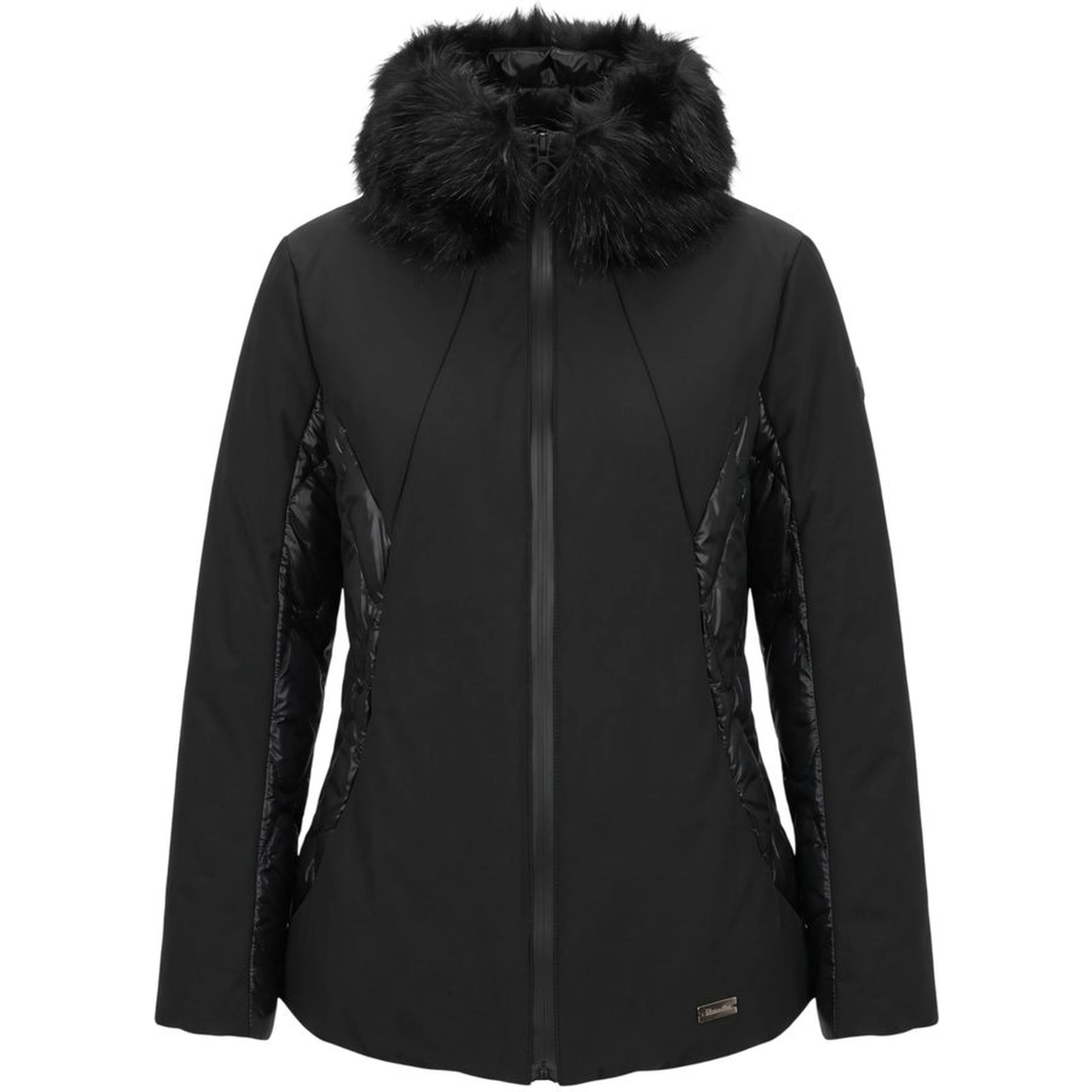 Black Nylon Women Jacket