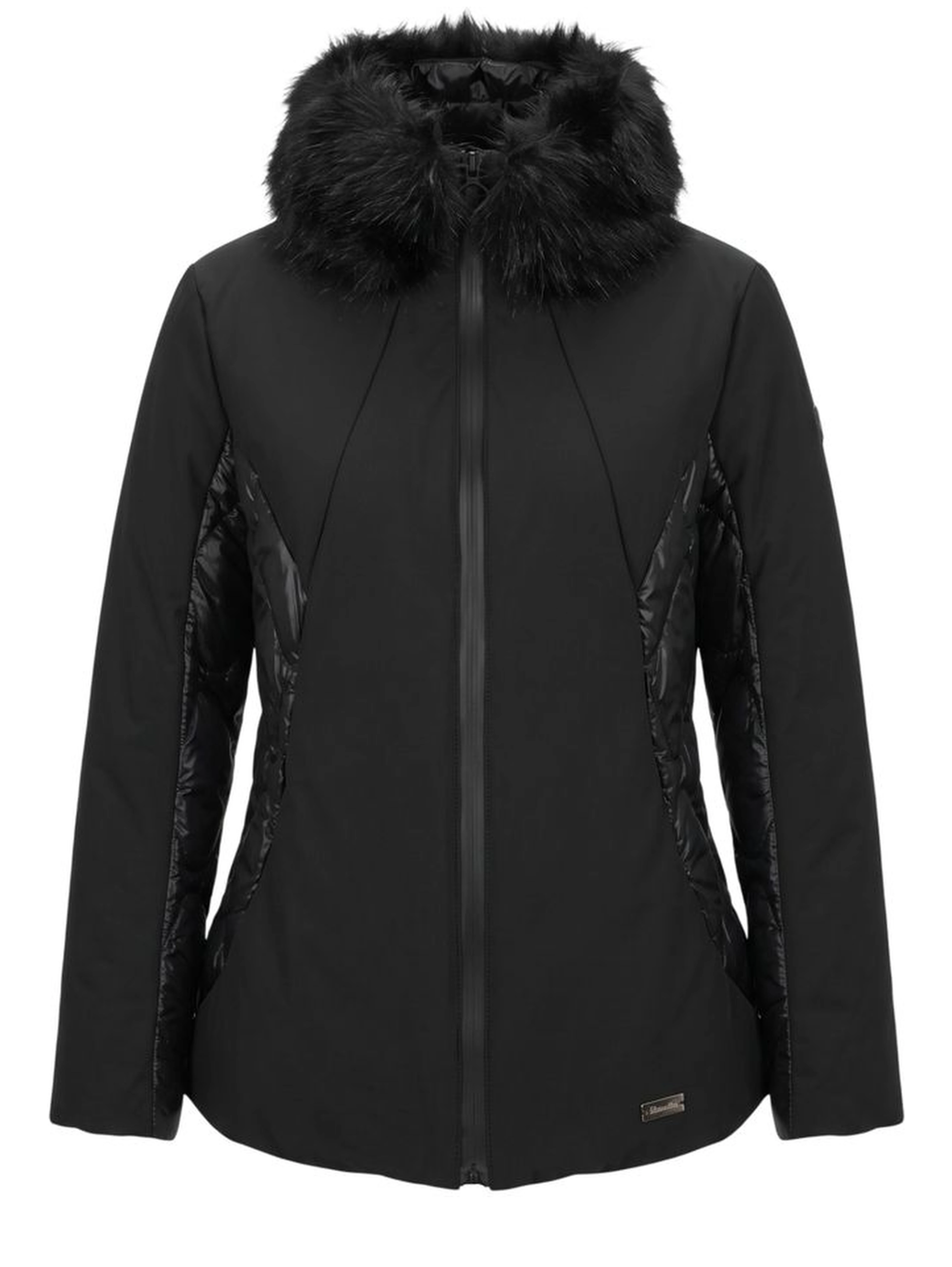 Black Nylon Women Jacket