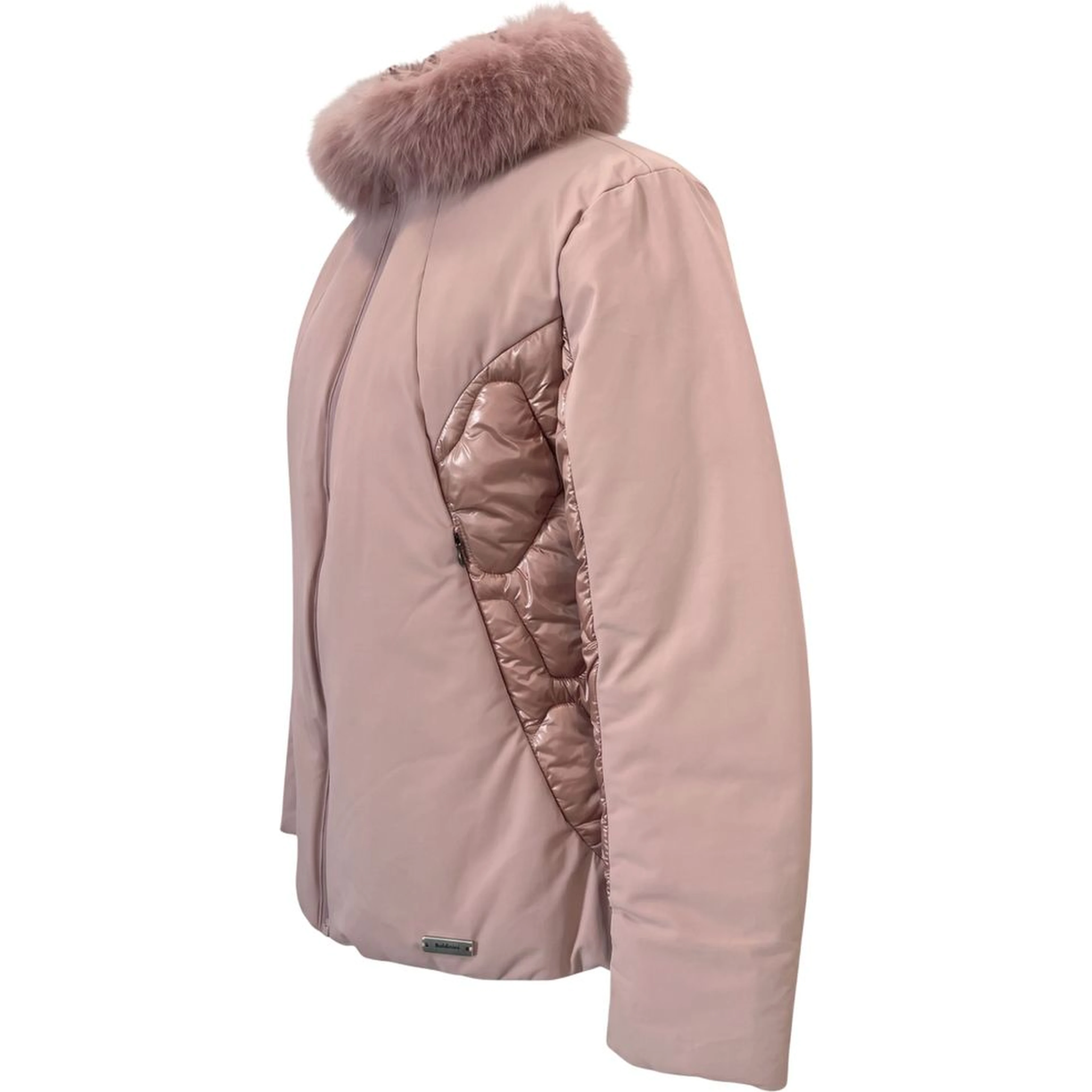 Pink Nylon Women Jacket