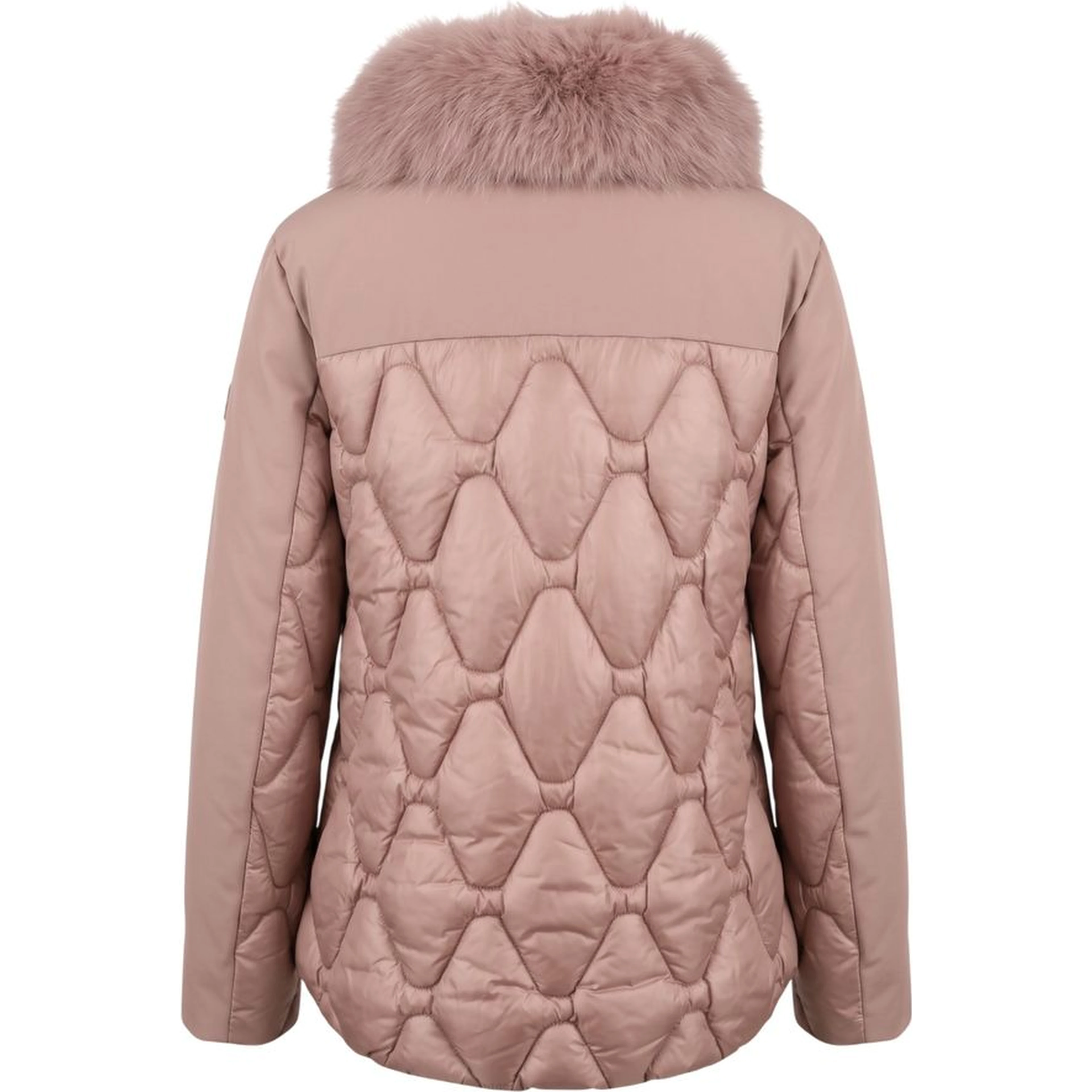 Pink Nylon Women Jacket