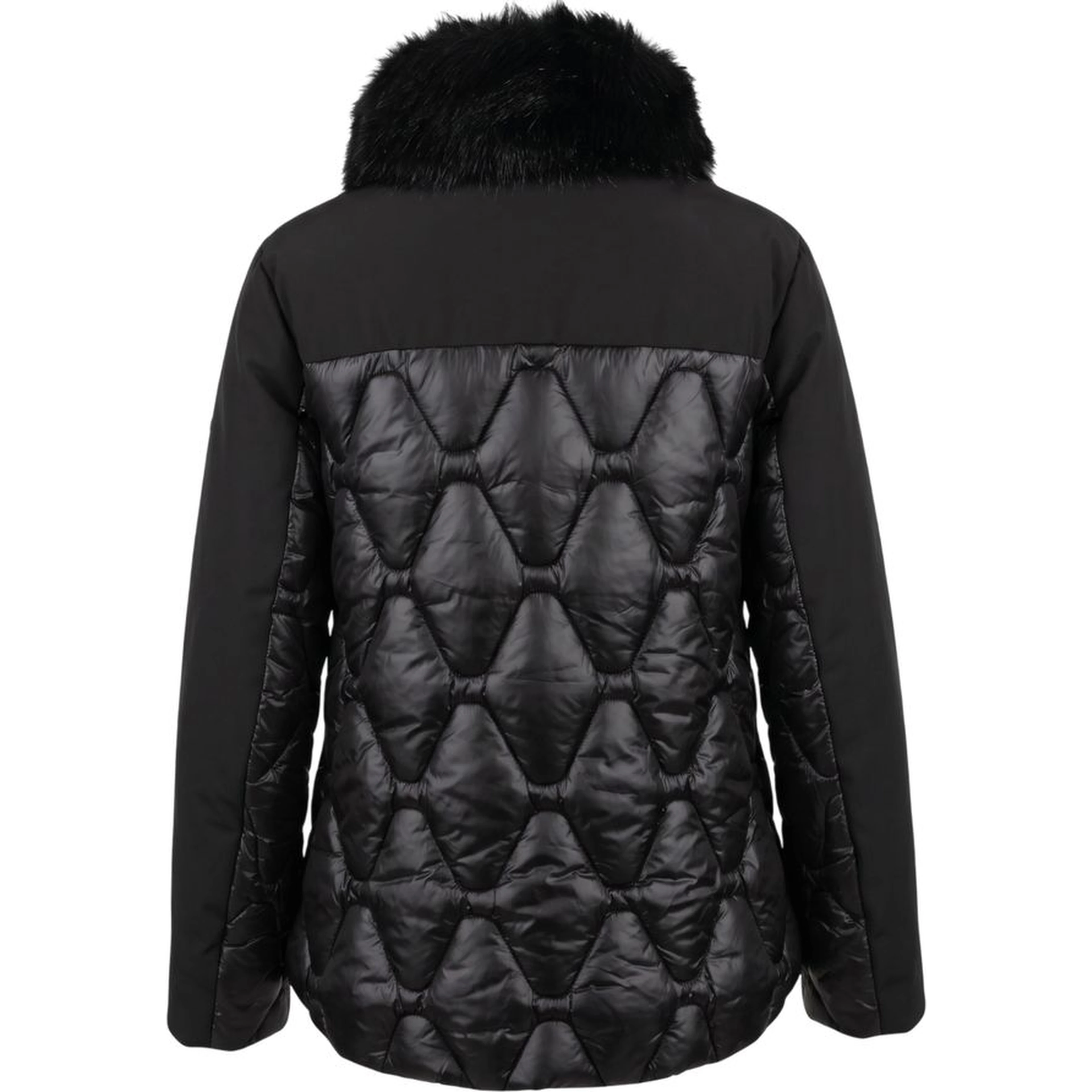 Black Nylon Women Jacket