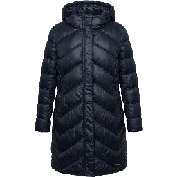Blue Nylon Women Jacket