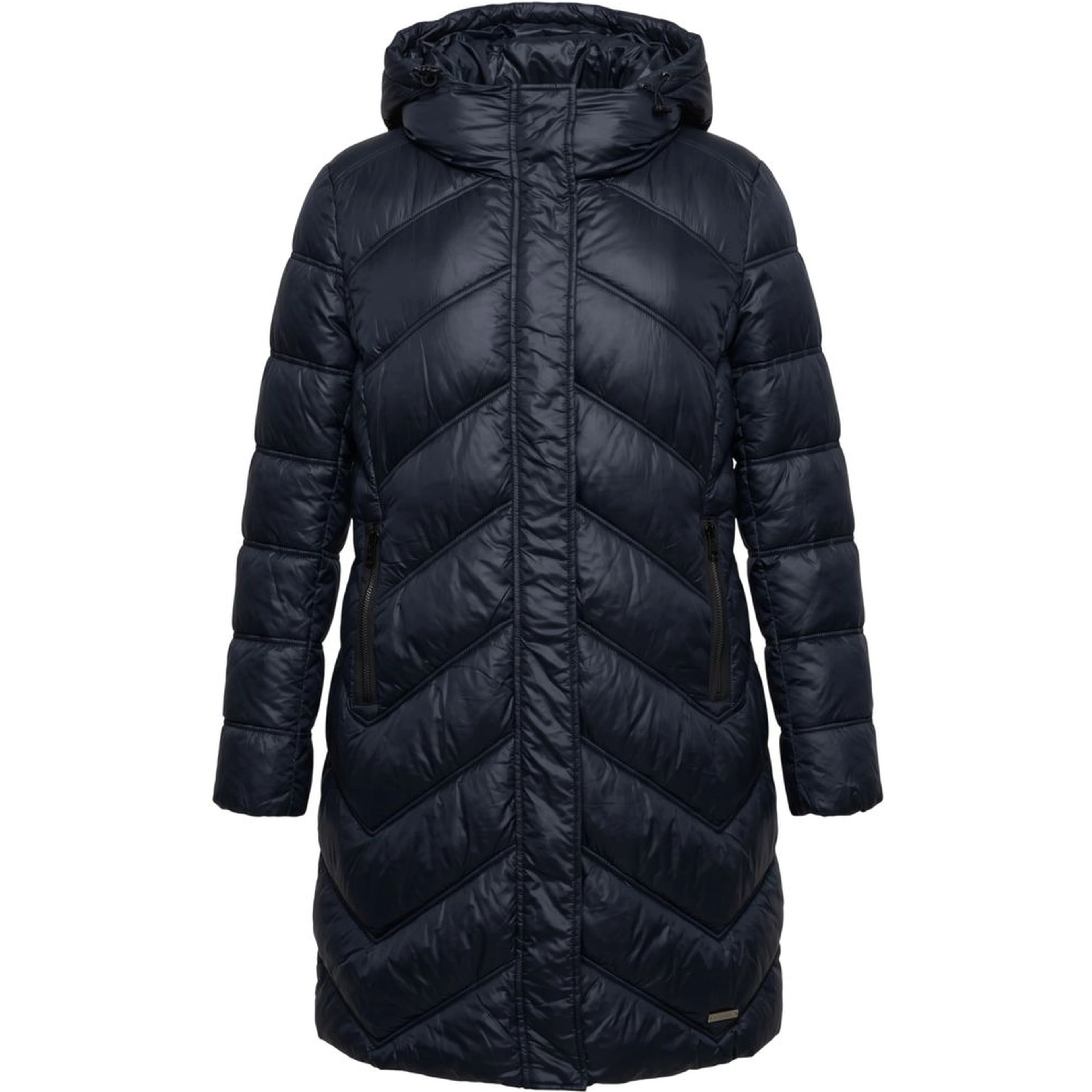 Blue Nylon Women Jacket