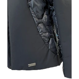 Black Nylon Women Jacket