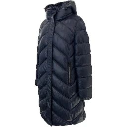 Blue Nylon Women Jacket