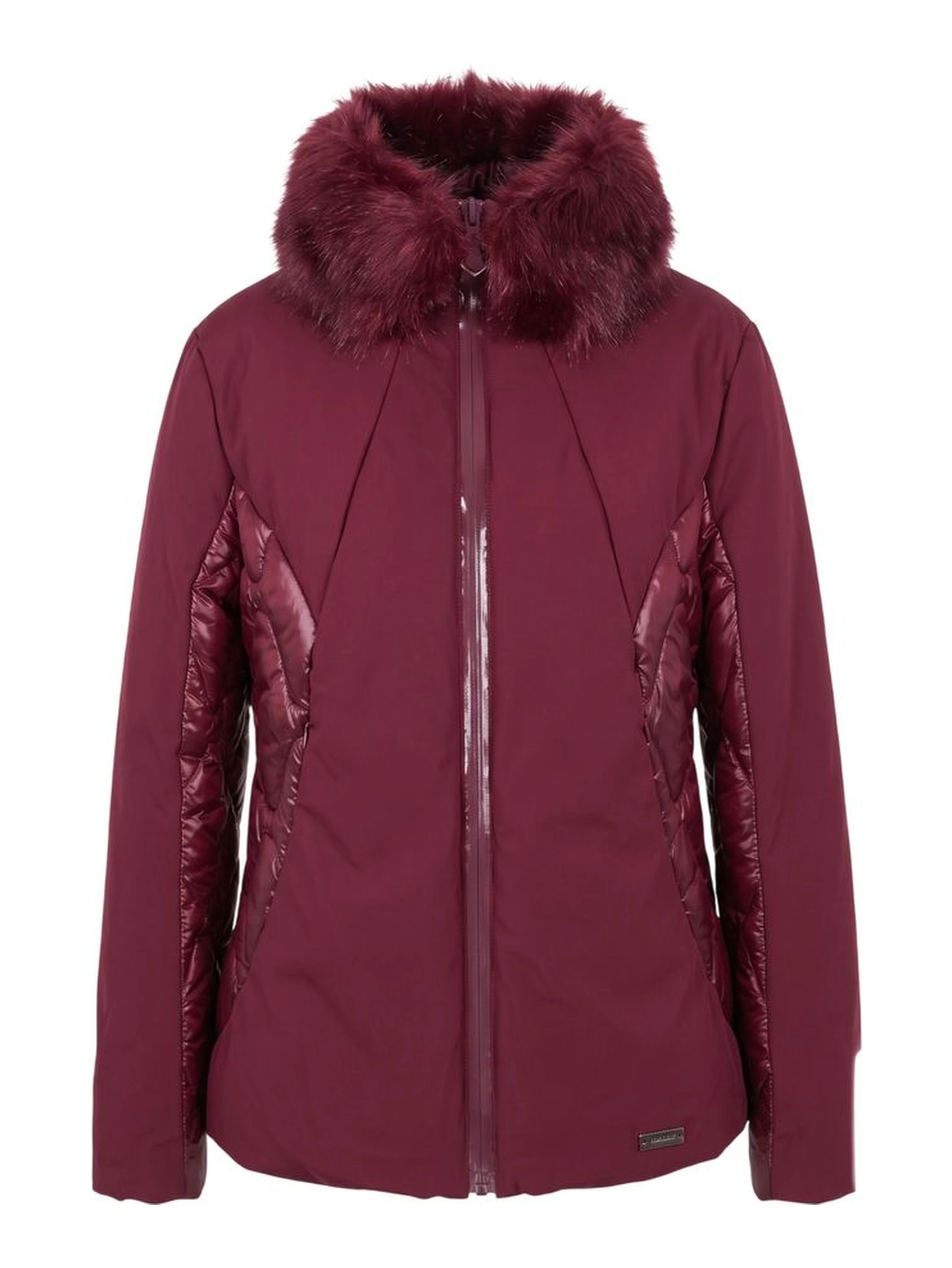 Red Nylon Women Jacket