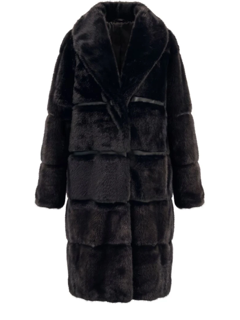Black Polyester Women's Jacket