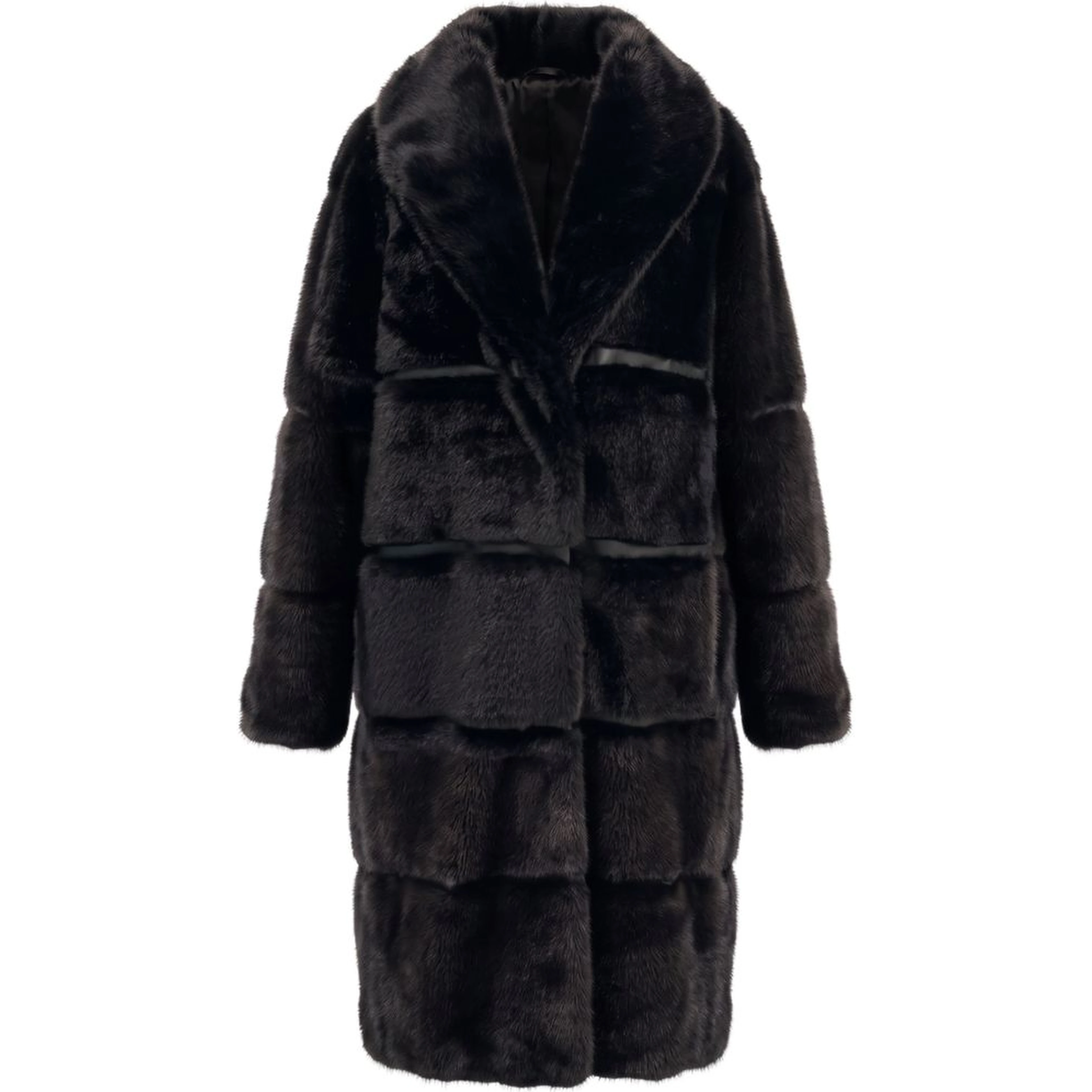 Black Polyester Women's Jacket