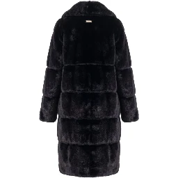 Black Polyester Women's Jacket
