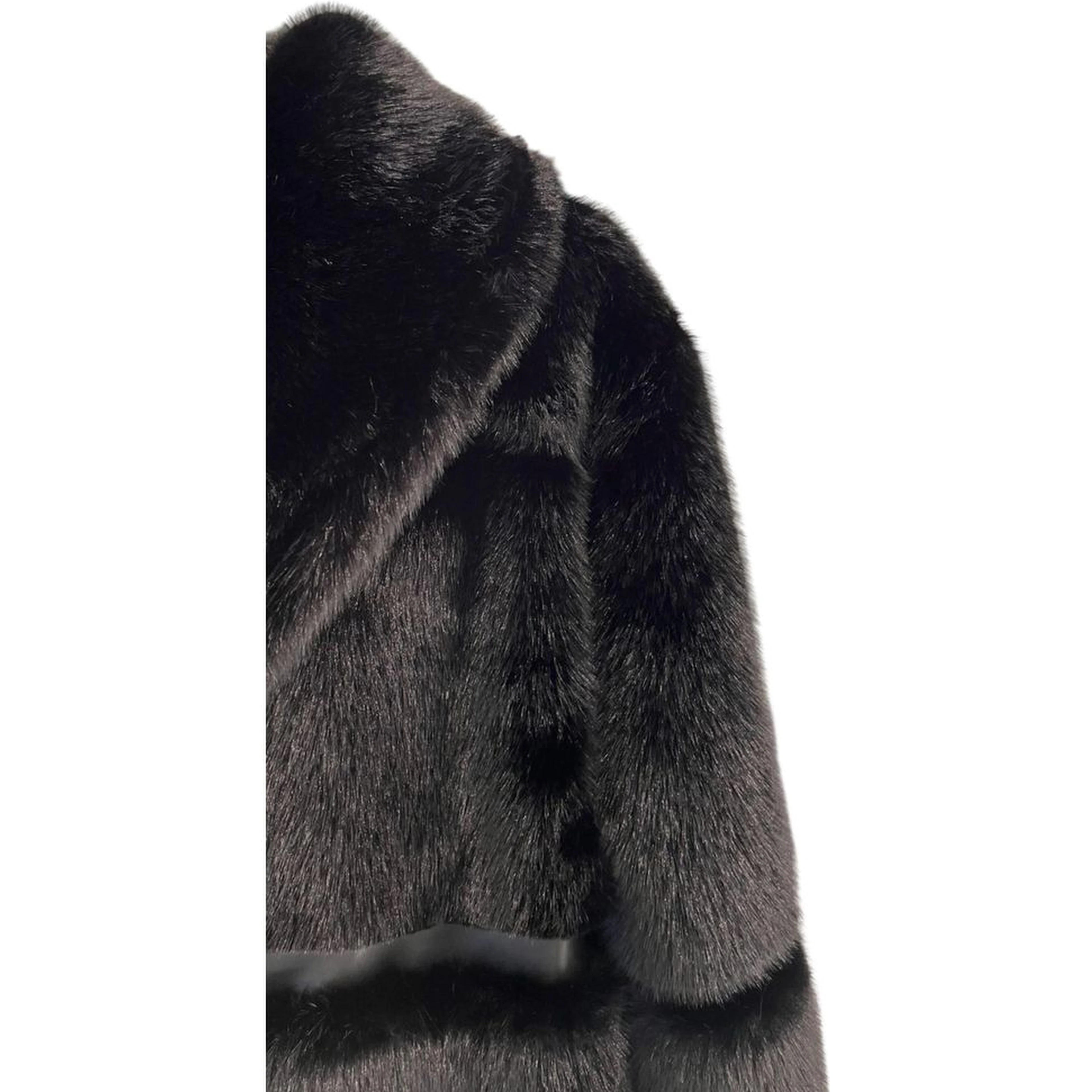 Black Polyester Women's Jacket