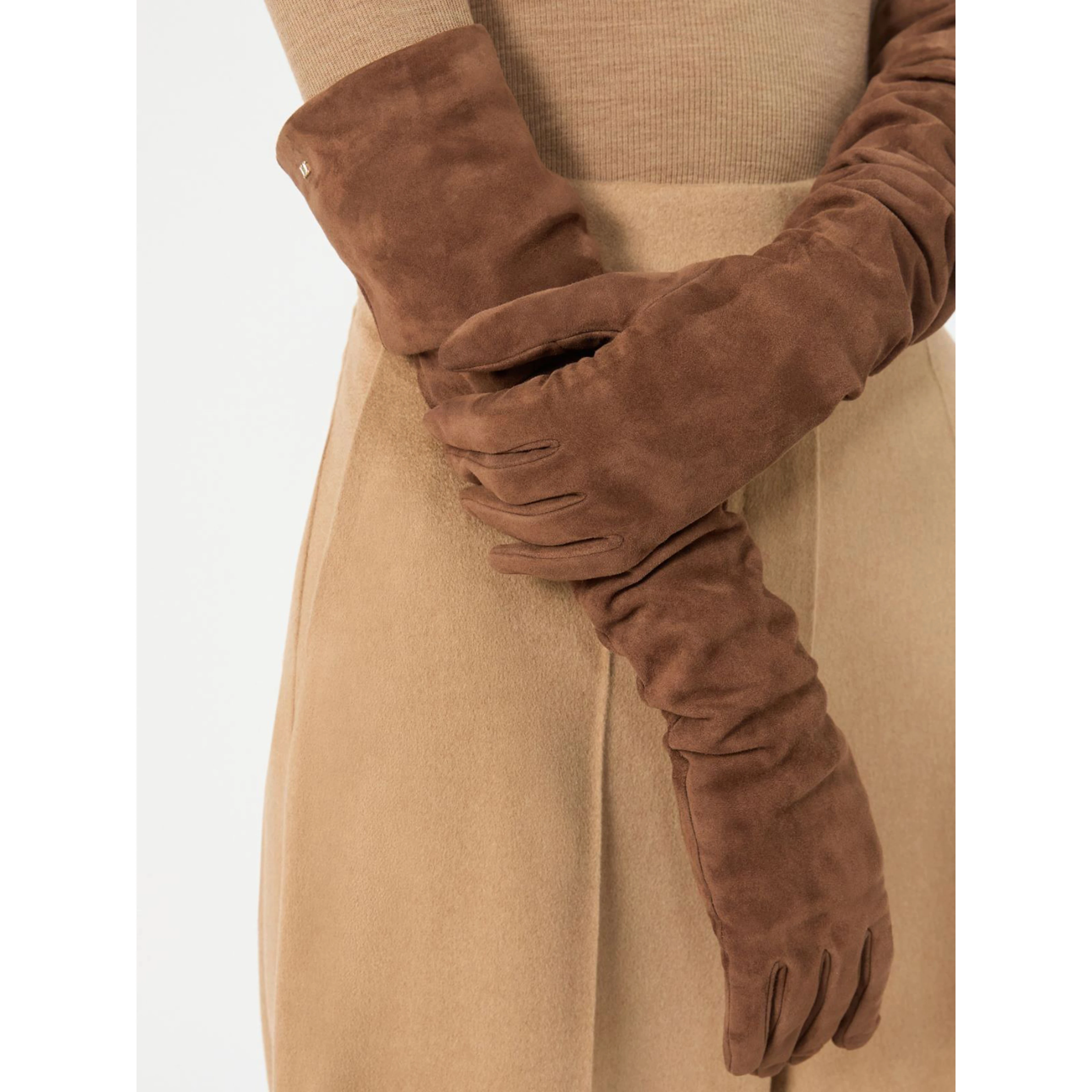 MAX MARA MXAAZZURRO gloves