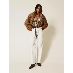 TWINSET fur coat