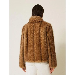 TWINSET fur coat