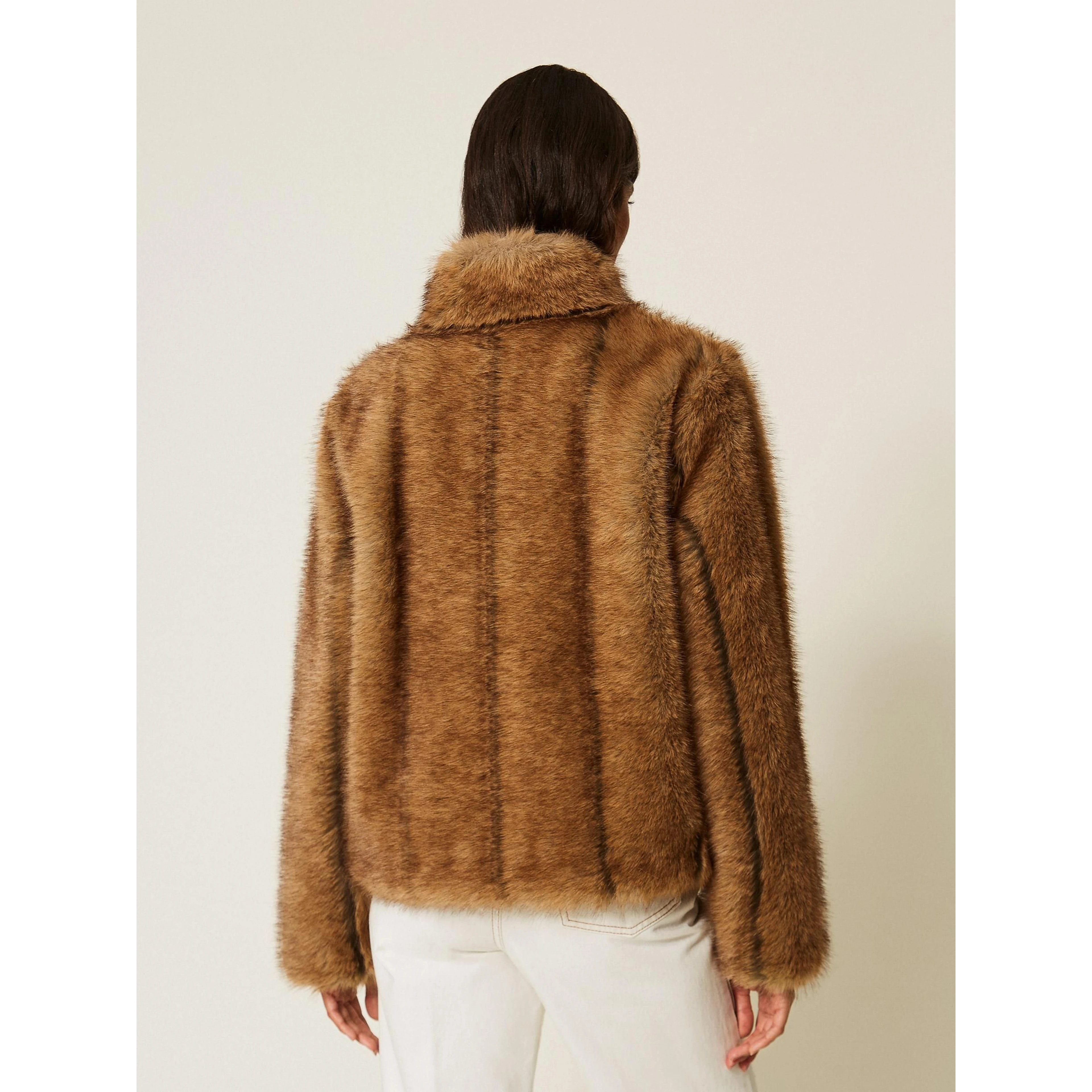 TWINSET fur coat