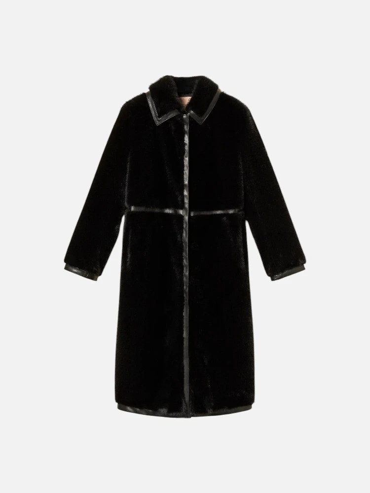TWINSET fur coat