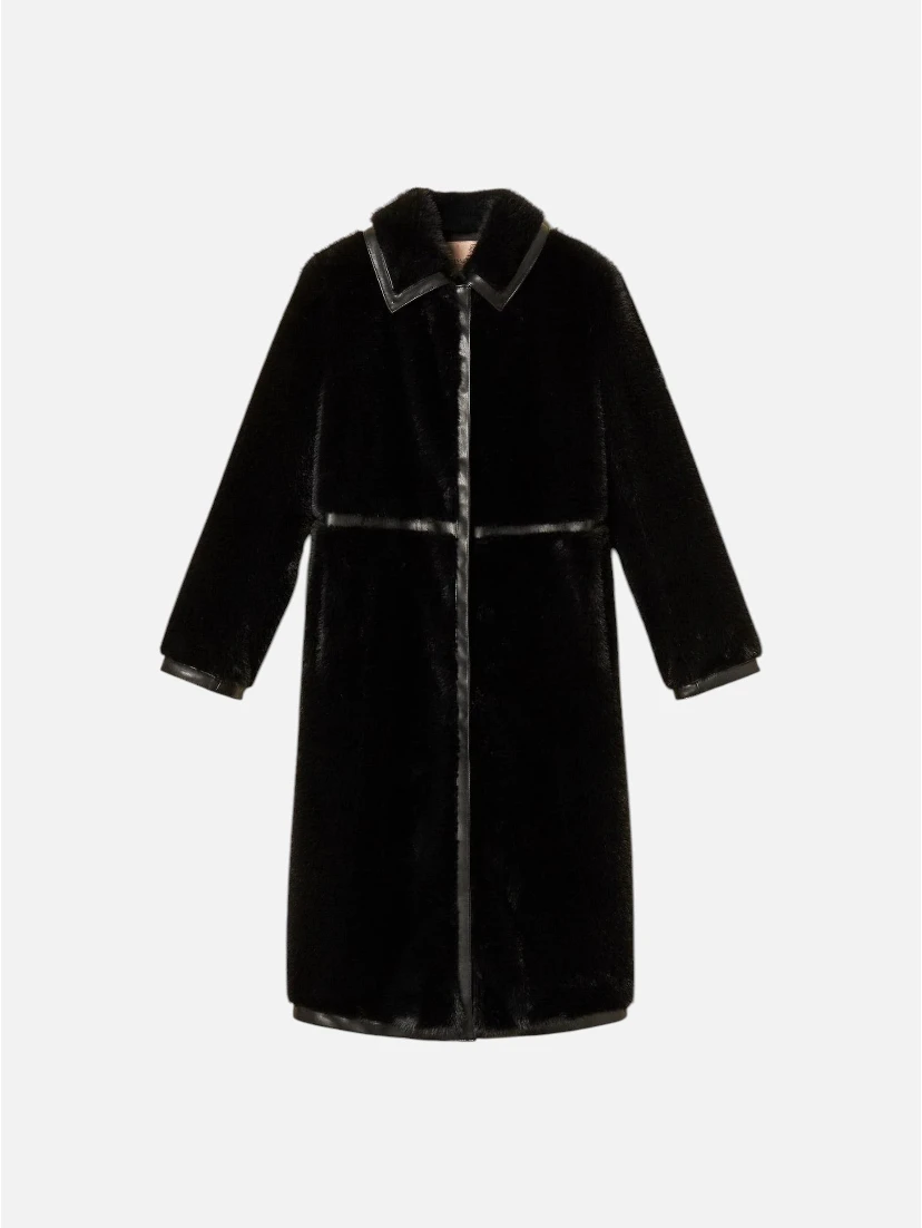 TWINSET fur coat
