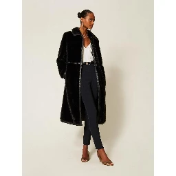 TWINSET fur coat