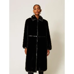 TWINSET fur coat