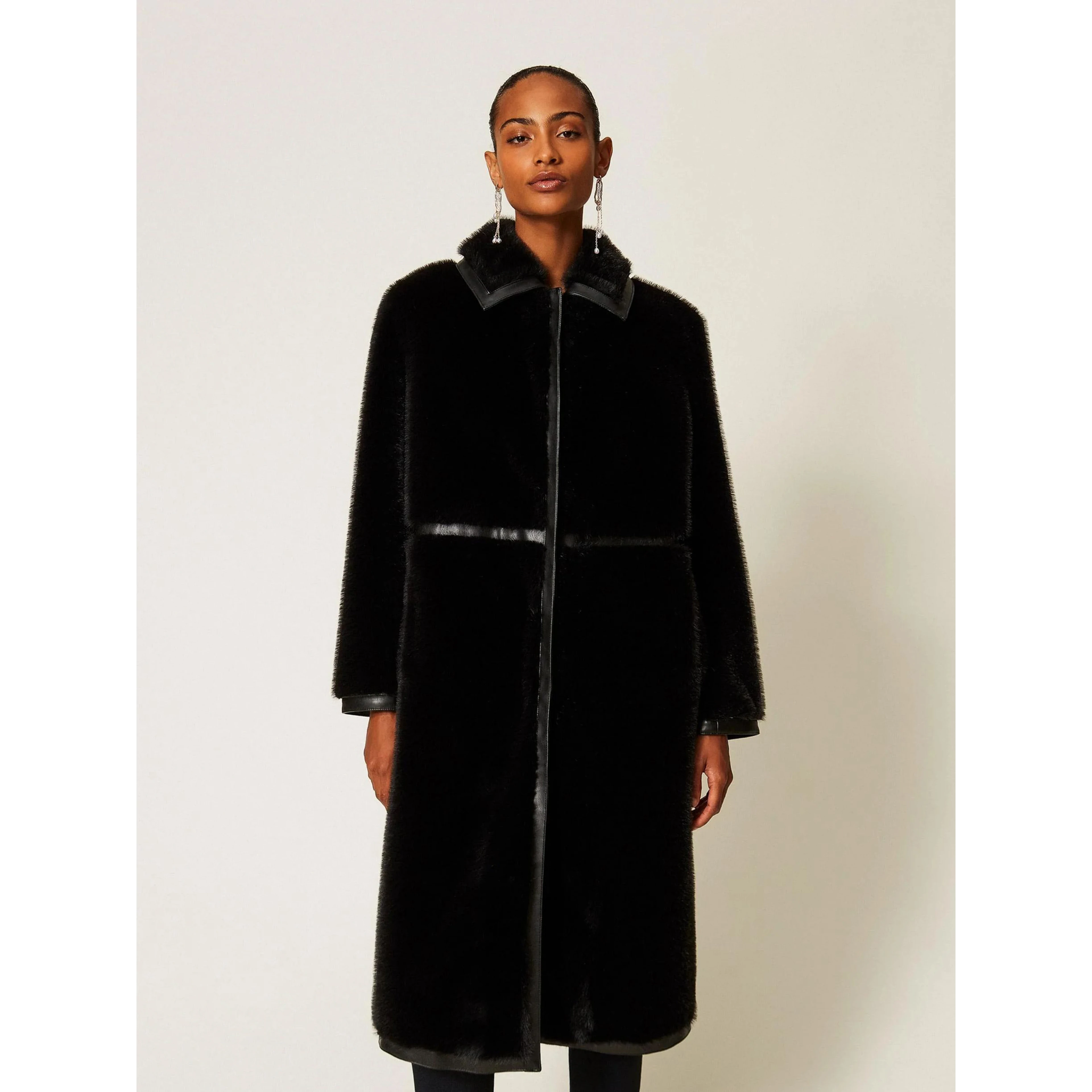 TWINSET fur coat