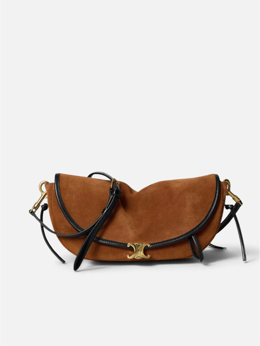 CELINE HALFMOON SOFT TRIOMPHE handbag
