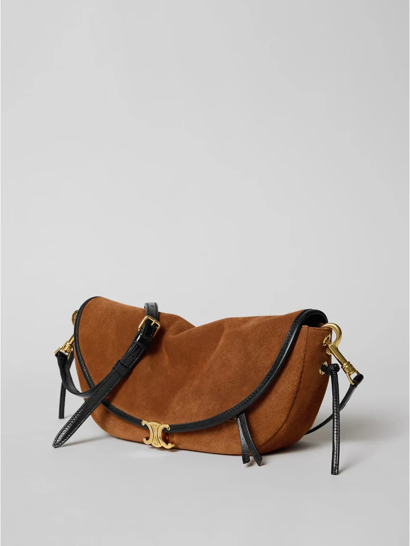 CELINE HALFMOON SOFT TRIOMPHE handbag