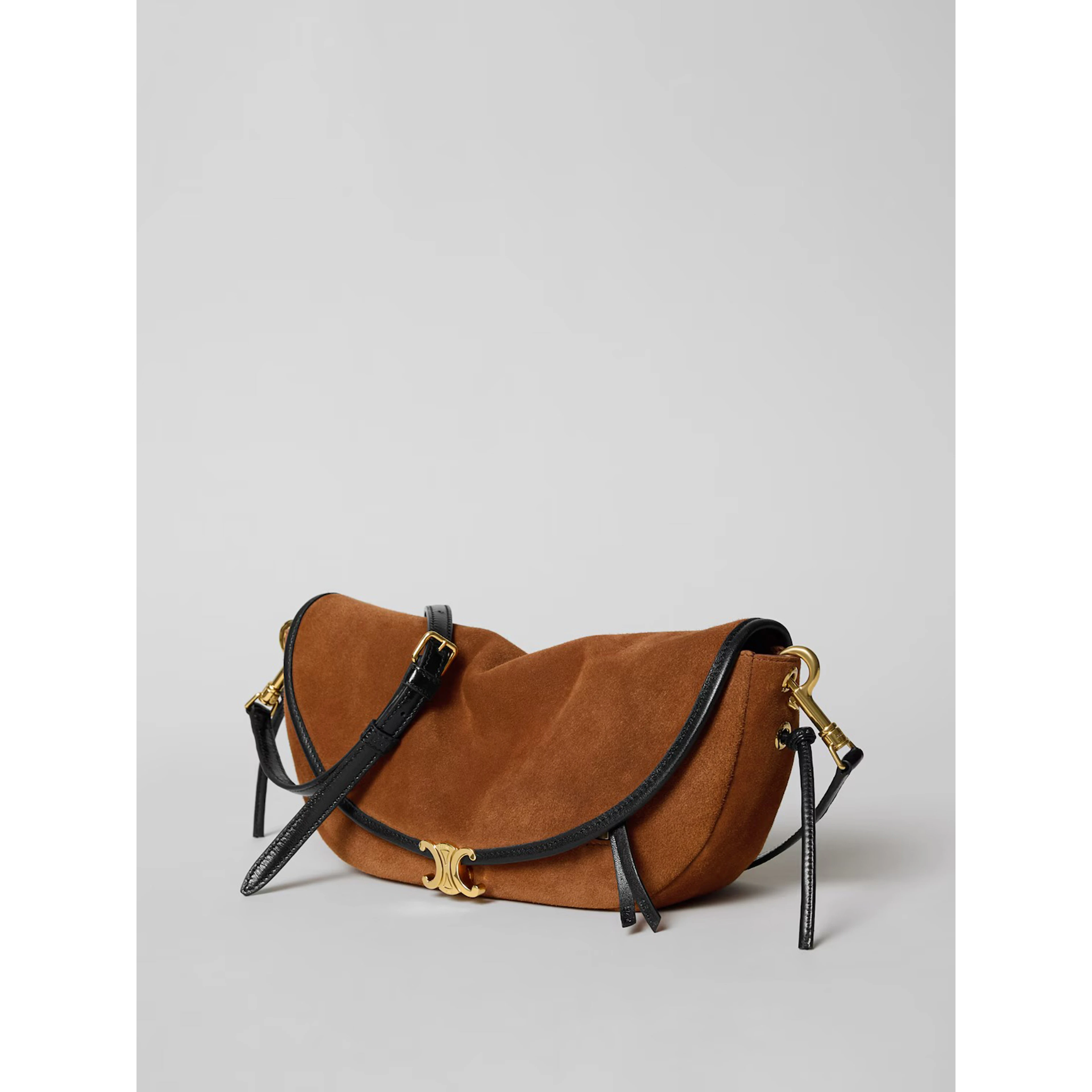 CELINE HALFMOON SOFT TRIOMPHE handbag