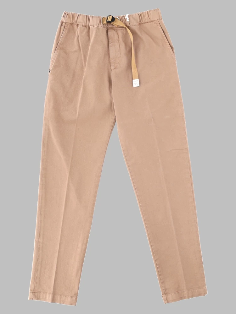 Pantalone In Cotone Con Cintura