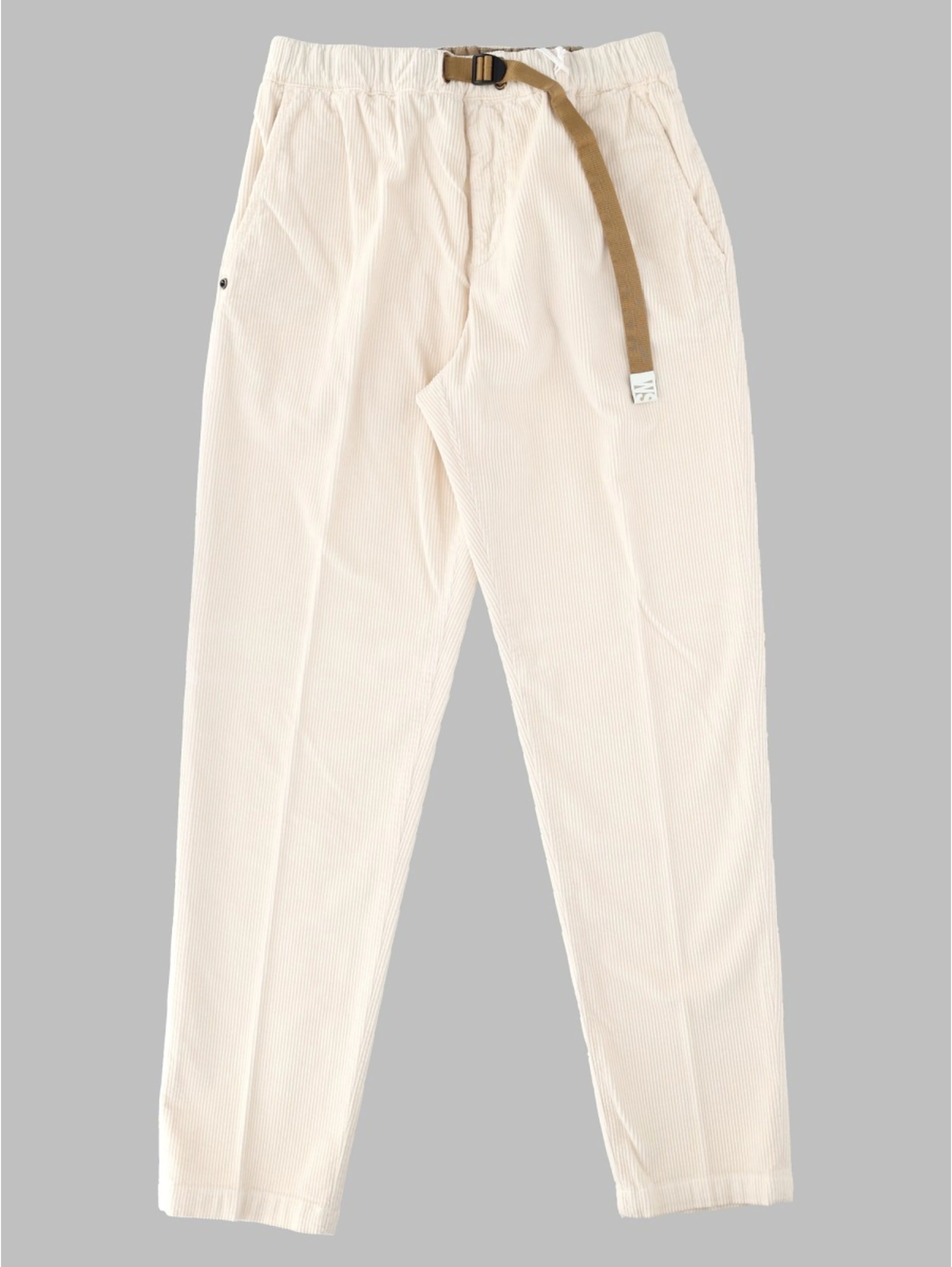 Pantalone In Cotone Con Cintura