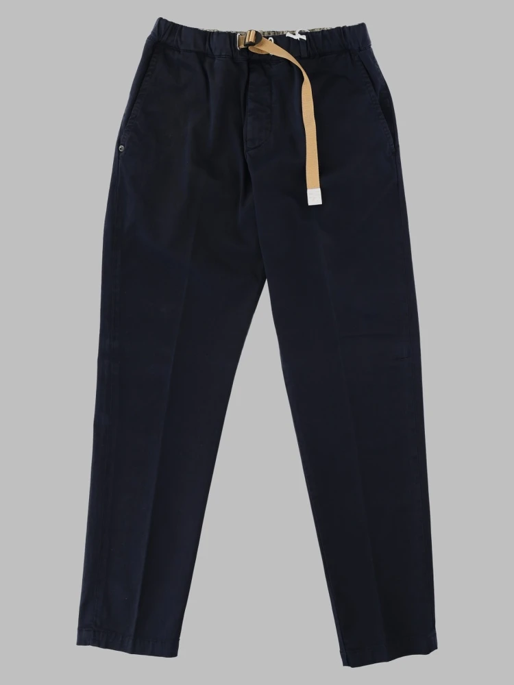 Pantalone In Cotone Con Cintura