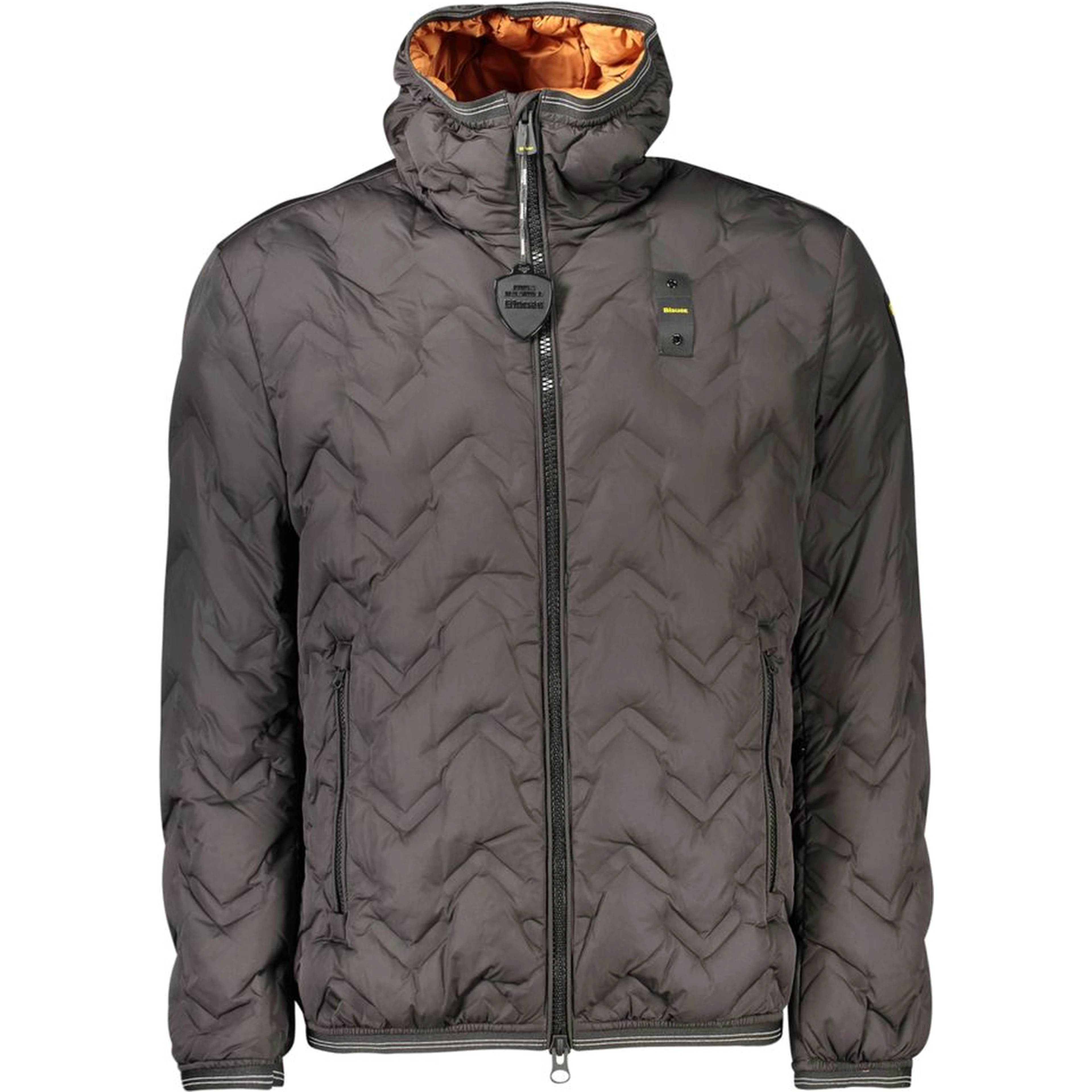 Black Polyester Men's Jacket