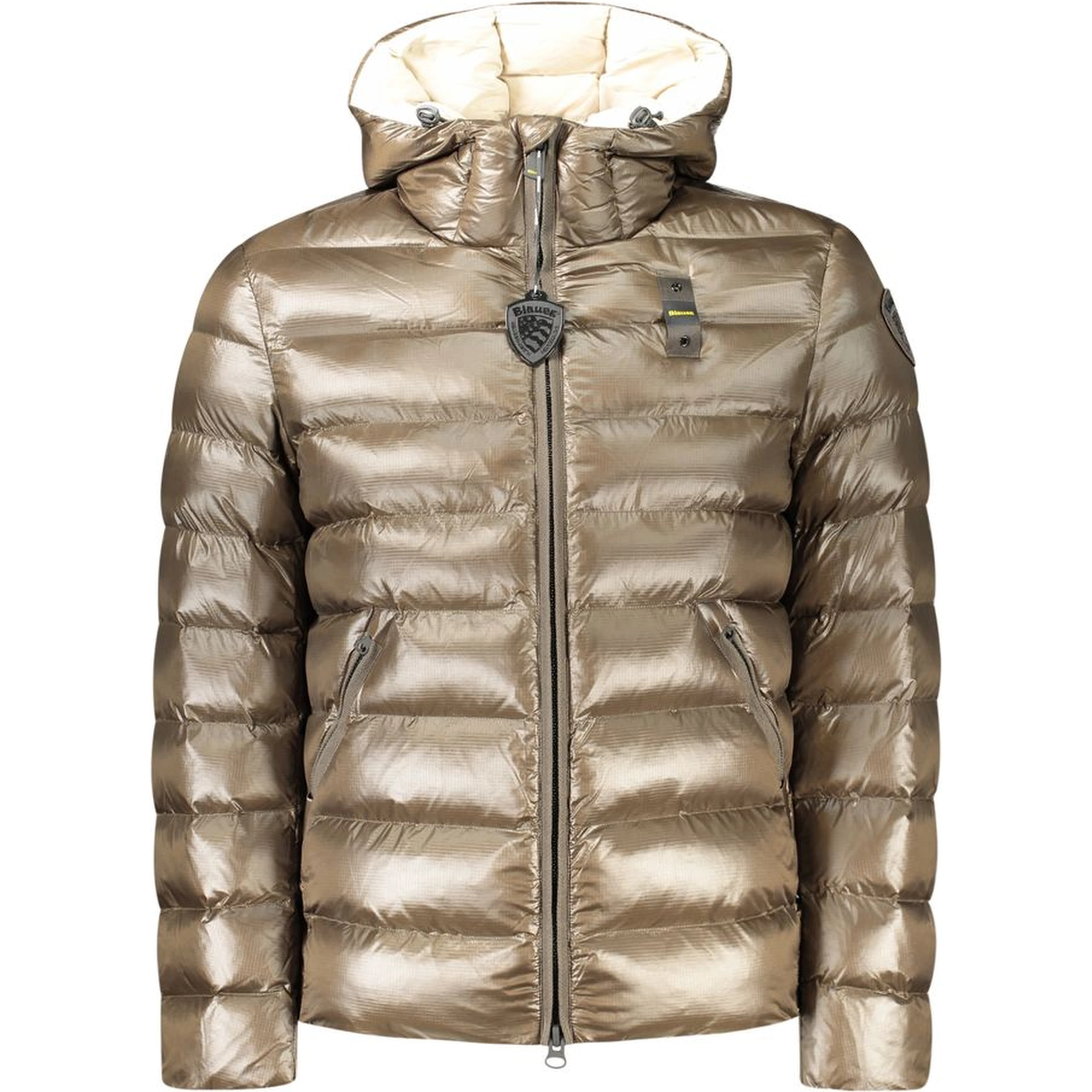 Verde Poliammide Uomo Giacca