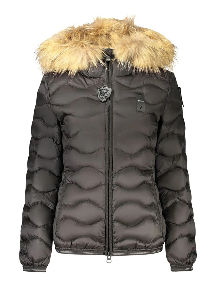 Black Polyamide Women's Jacket