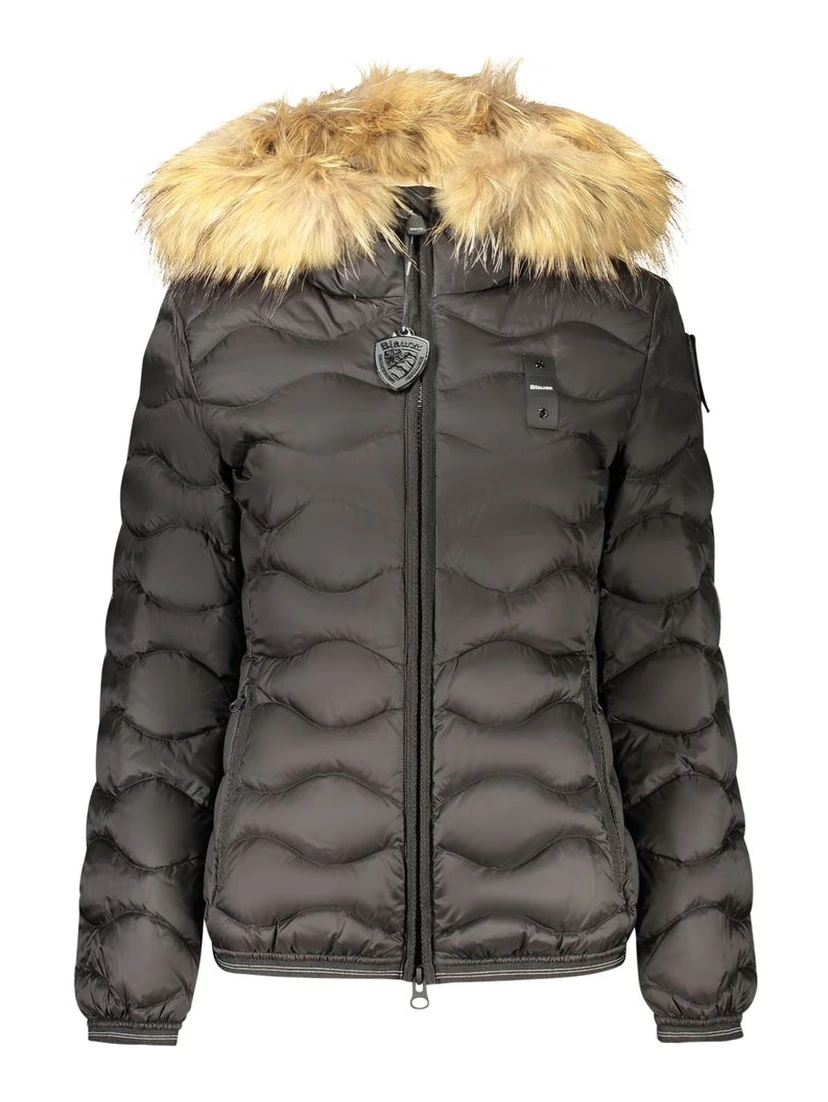 Black Polyamide Women's Jacket