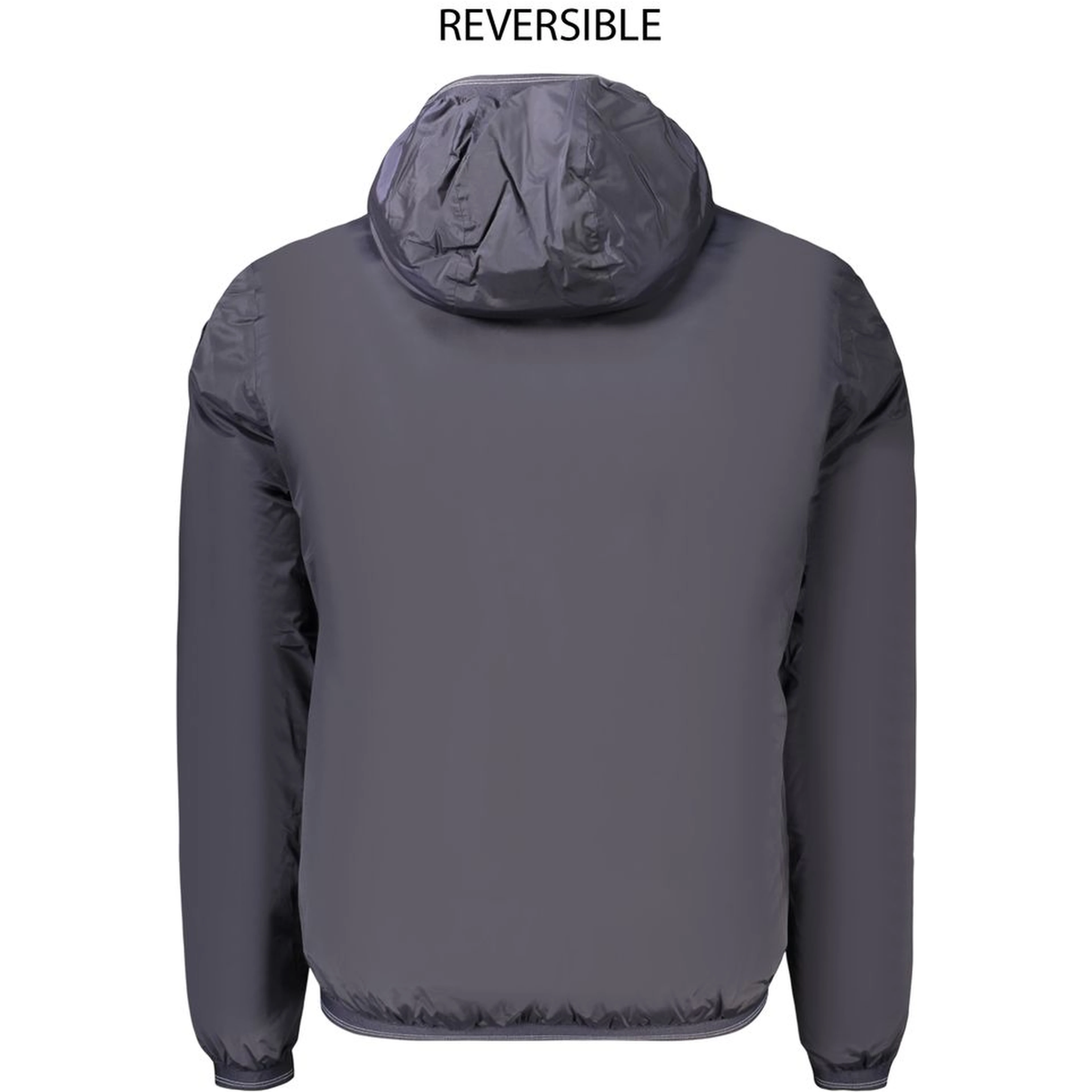 Blue Polyamide Men's Jacket