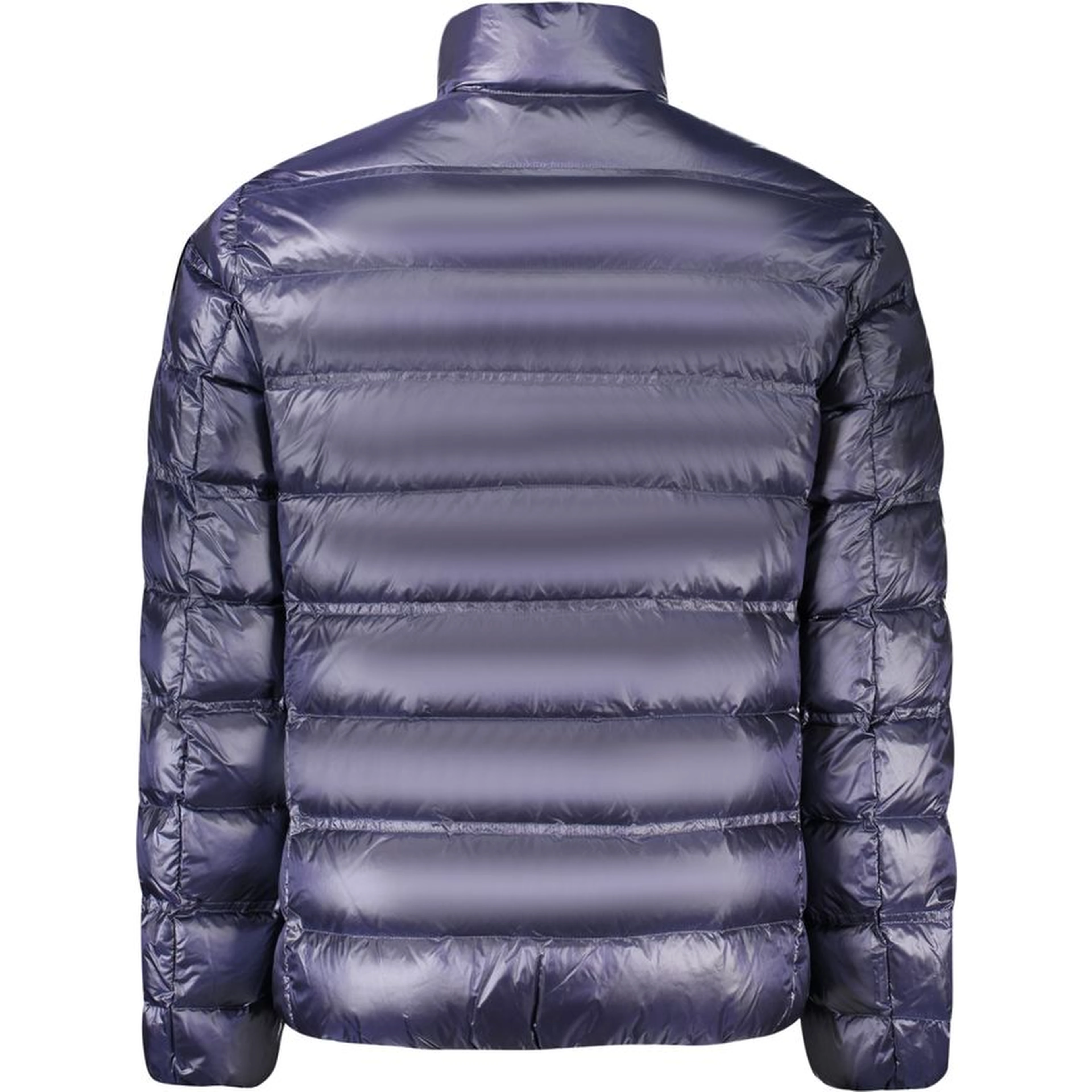 Blue Polyamide Men Jacket