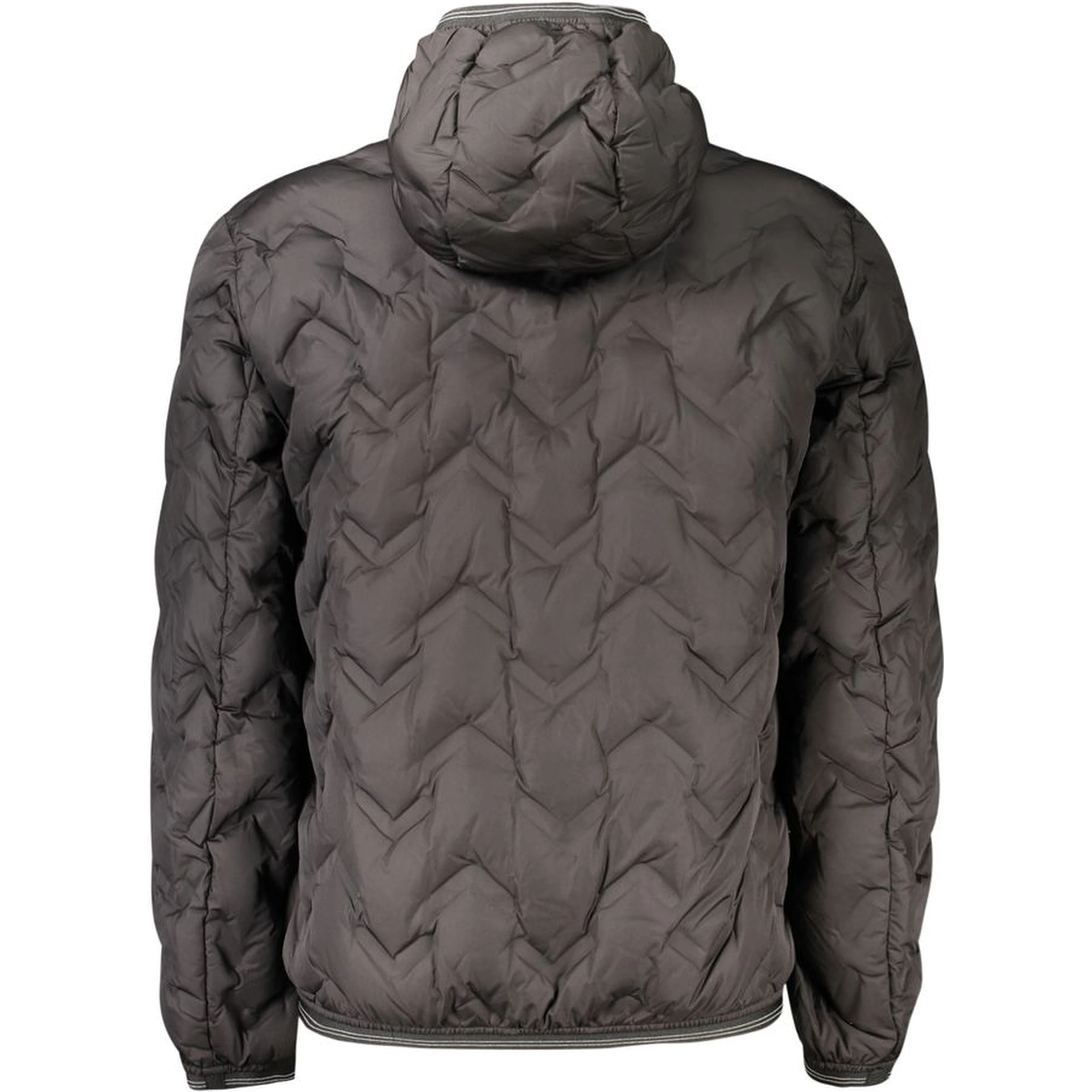 Black Polyester Men's Jacket