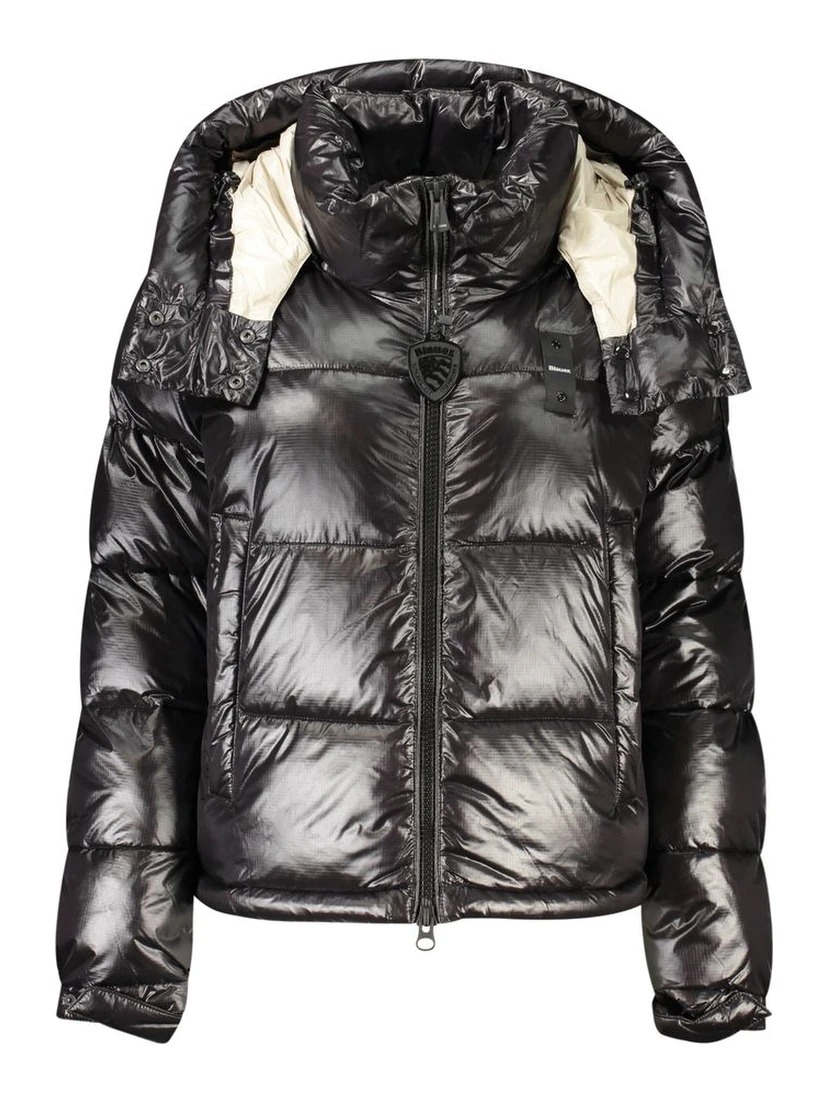 Black Polyamide Women's Jacket