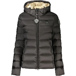 Black Polyamide Women's Jacket