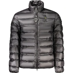 Black Polyamide Men's Jacket