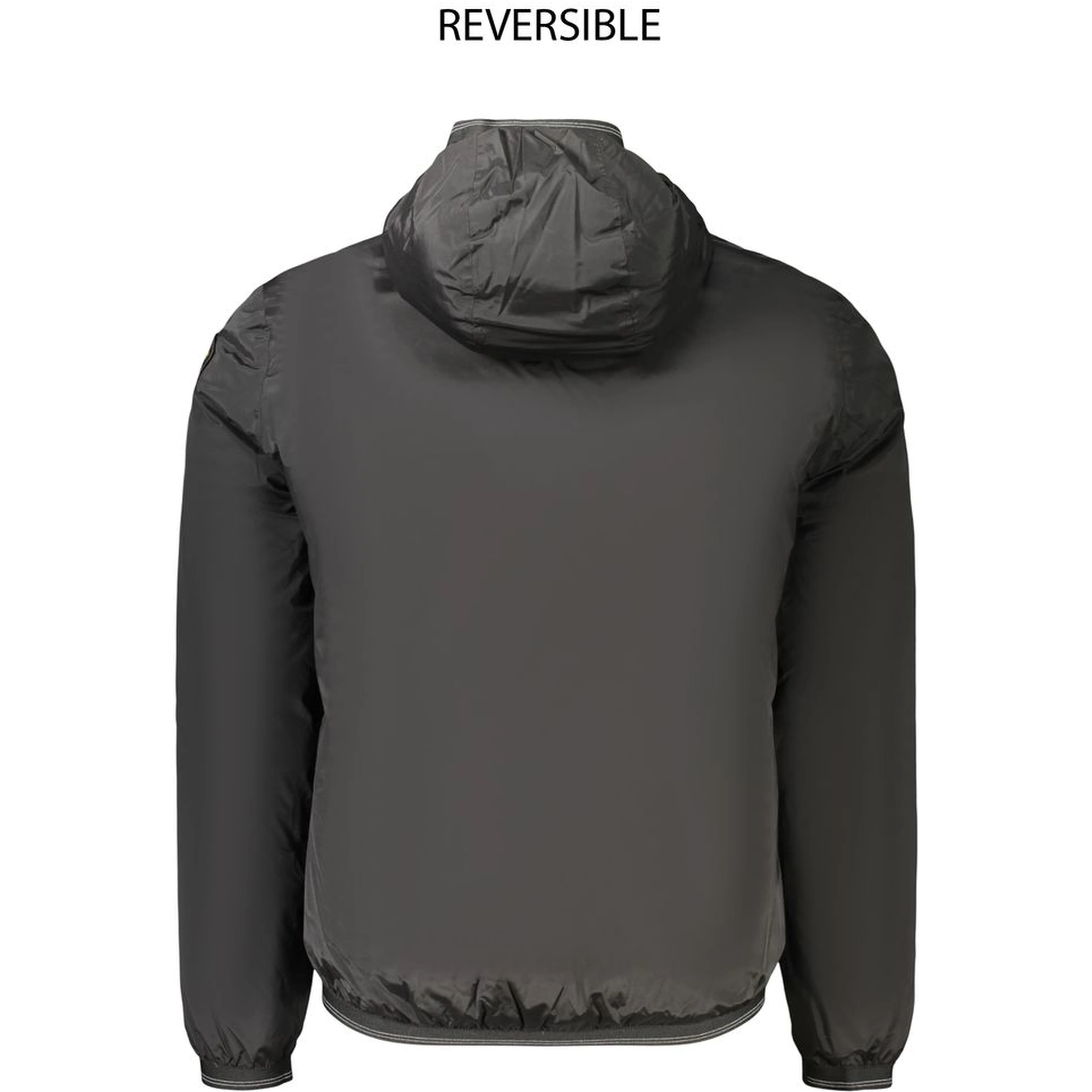 Black Polyamide Men's Jacket