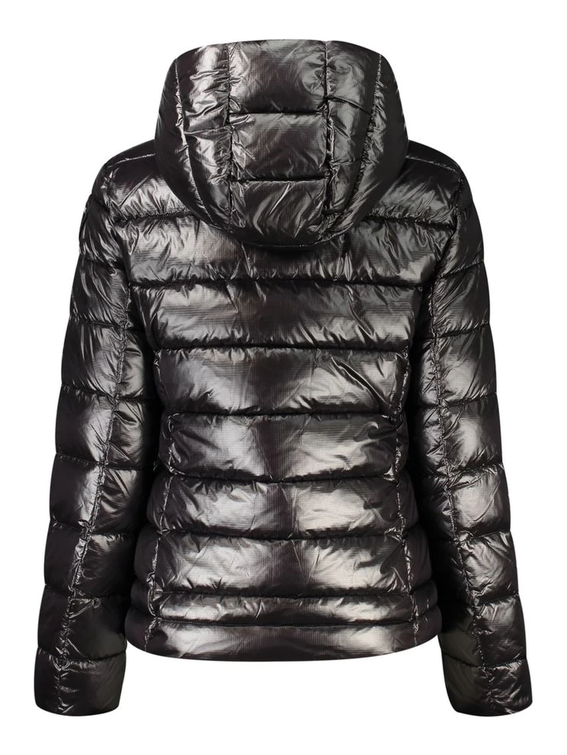 Black Poliammide Women Jacket