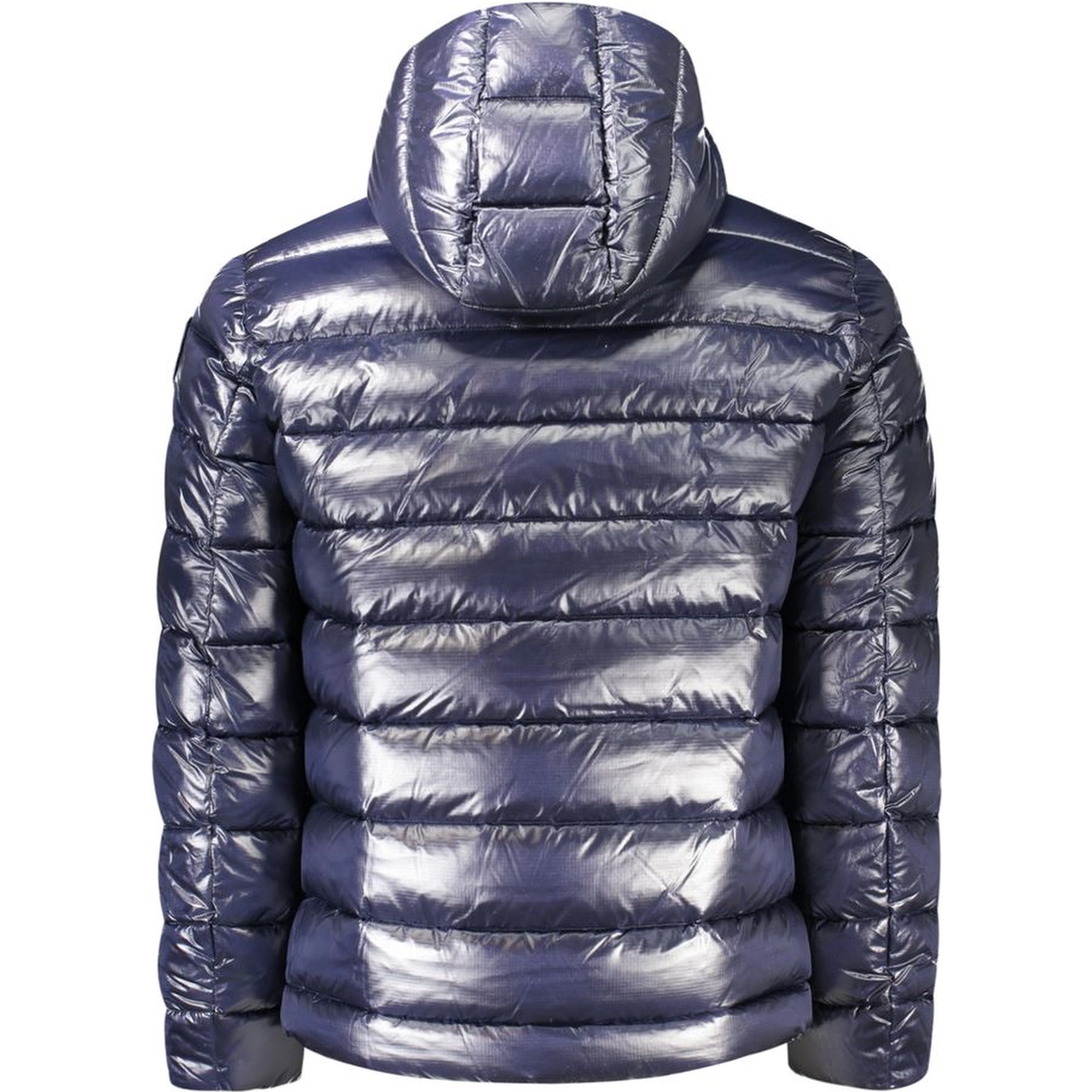 Blue Polyamide Men's Jacket