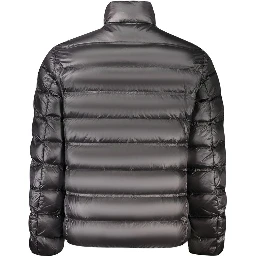 Black Polyamide Men's Jacket