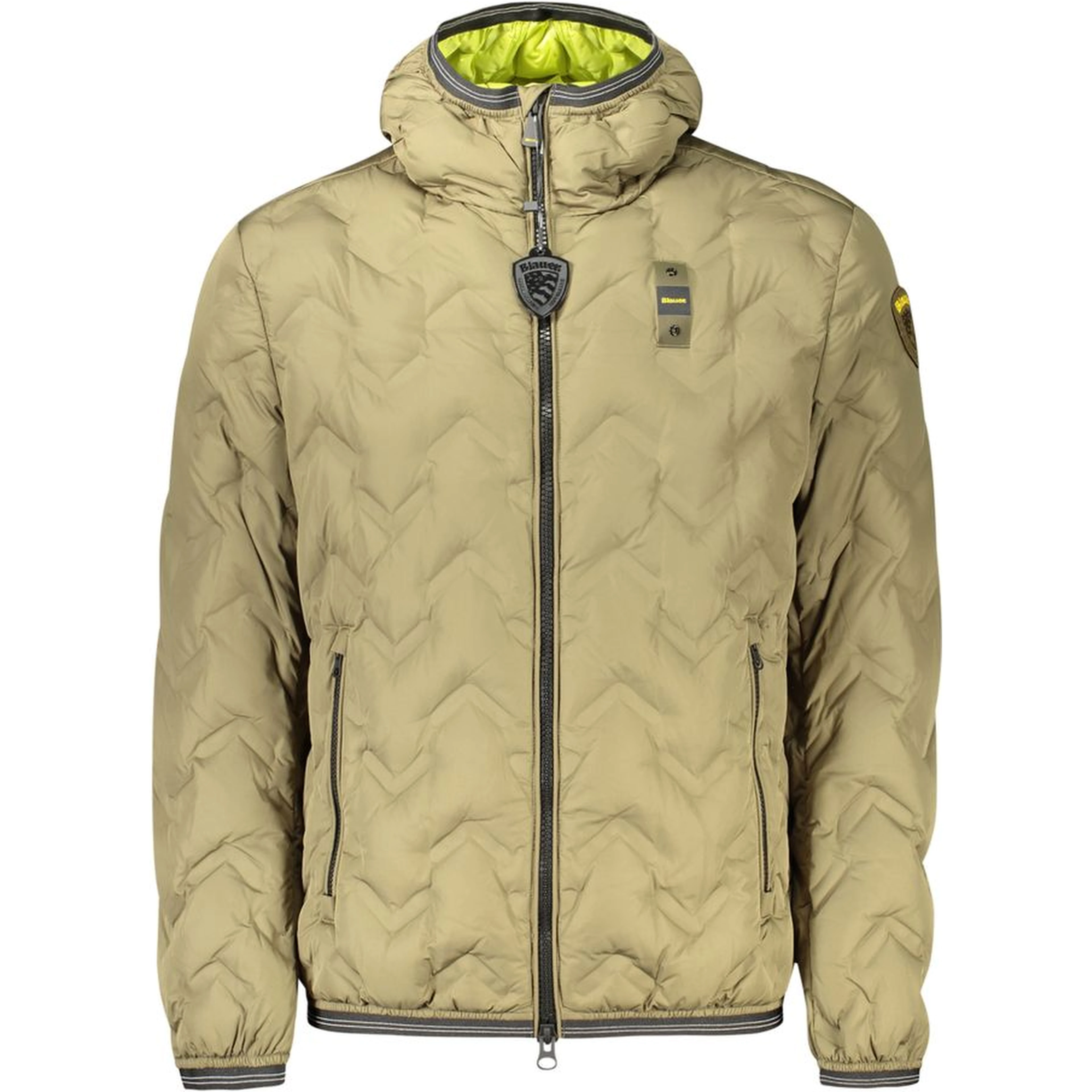 Verde Polyester Men's Jacket