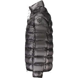 Black Polyamide Men's Jacket