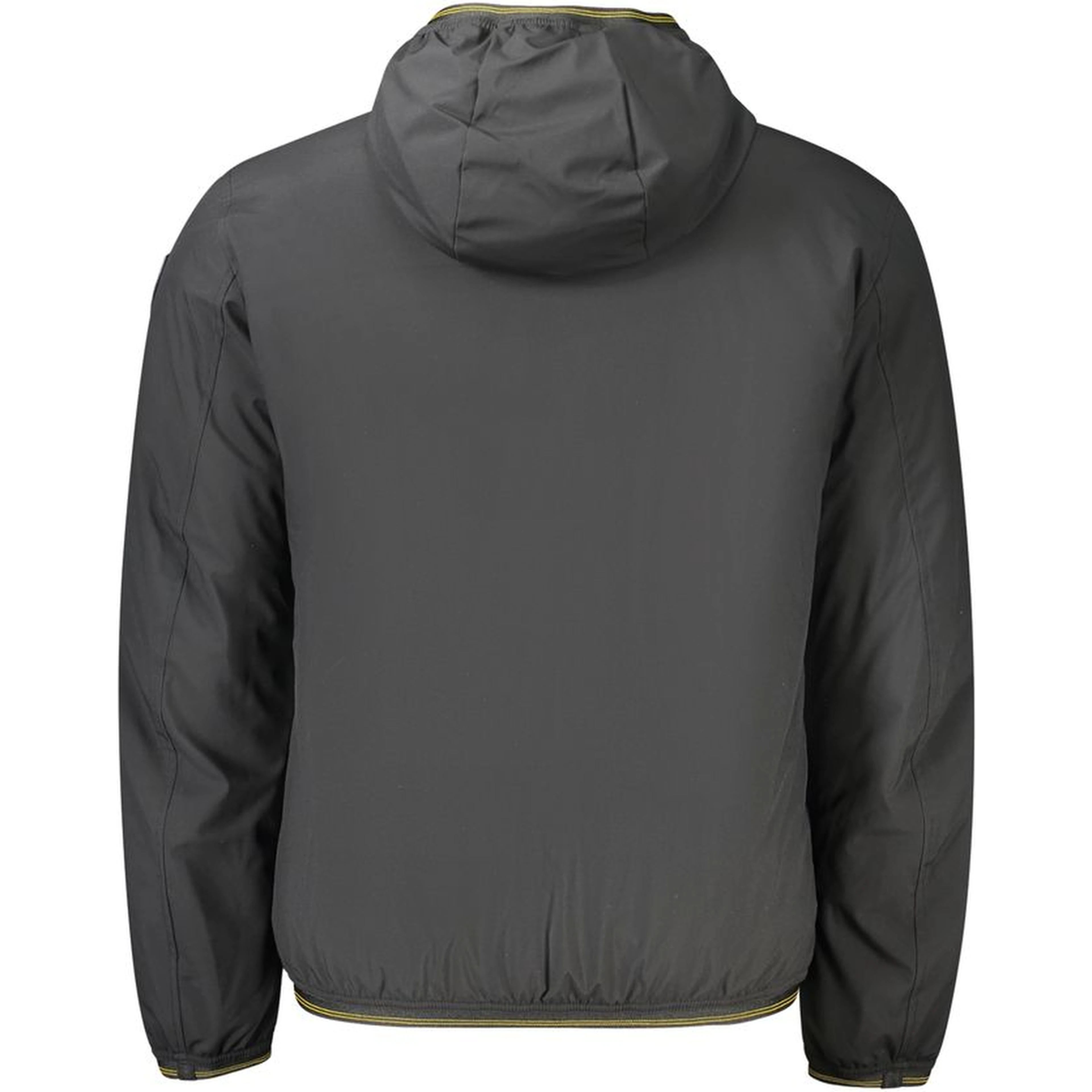 Black Polyester Men's Jacket