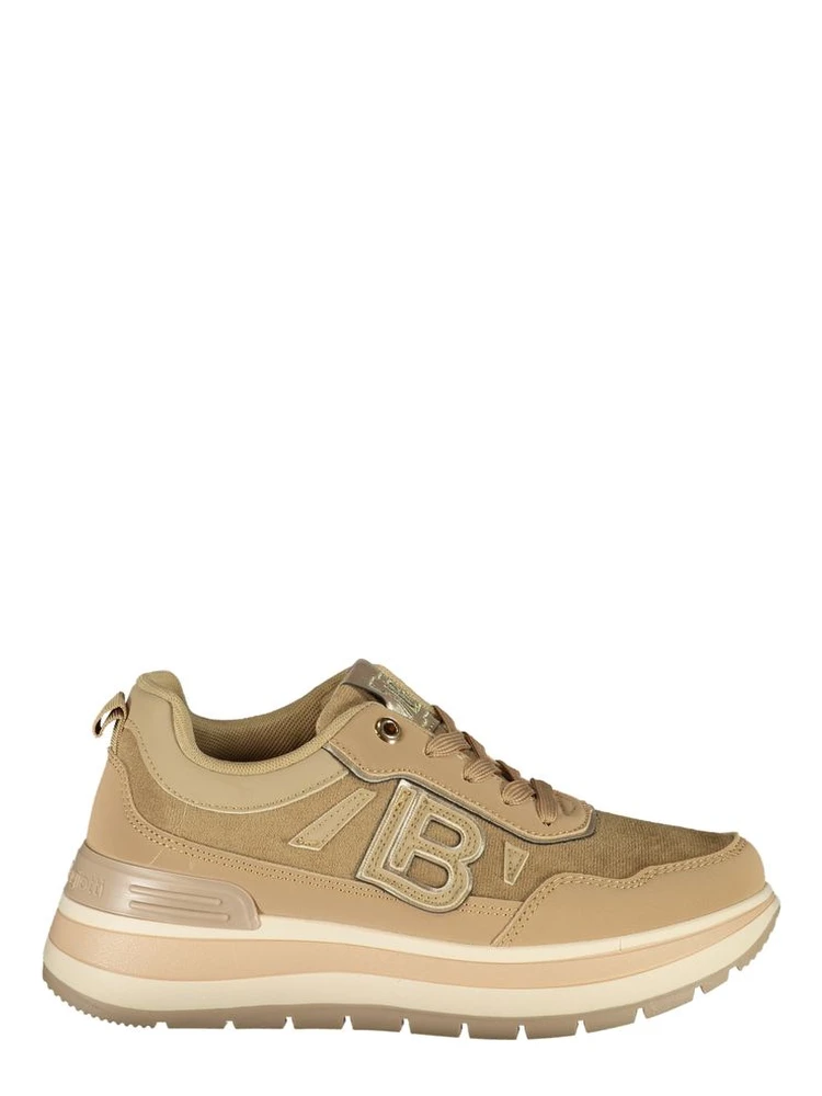 Brown Polyurethane Women's Sneaker